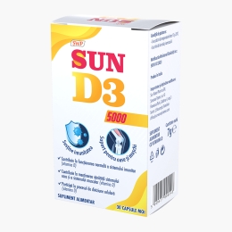 Sun D3 5000 UI 30 capsule