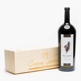 Vin roșu sec Fetească Neagră, 15%, Bacanta 5l