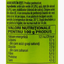 Ardei iute în oțet 335g