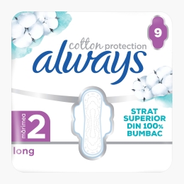 Absorbante Cotton Protection Ultra (mărimea 2), 9 buc