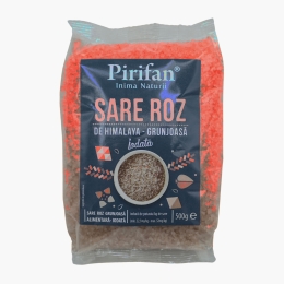 Sare roz de Himalaya grunjoasă iodată 500g