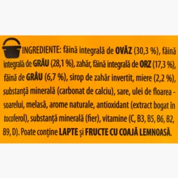 Cereale pentru mic dejun cu miere 450g