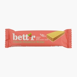 Napolitană eco cu cremă de alune și cacao 30g