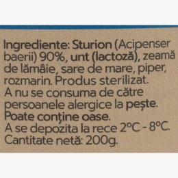Pate de sturion 200g