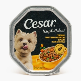 Hrană umedă pentru câini 150g, cu pasăre, legume și pătrunjel
