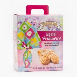 Cutie cadou colomba traditionale 700g + ou de ciocolată cu lapte 150g 