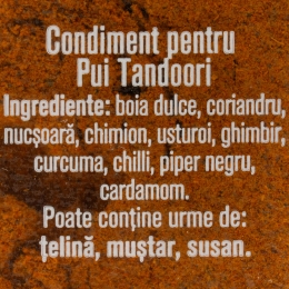 Condiment pentru Pui Tandoori 34g