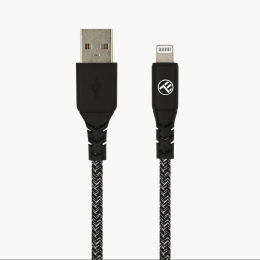 Cablu de date Green, USB la MFI Lightning, 2.4, 1m, negru