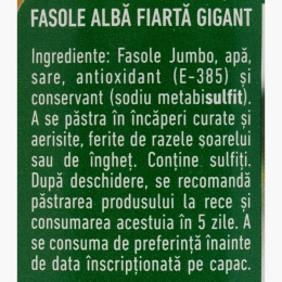 Fasole albă gigant 570g