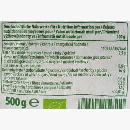 Paste Spirelli integrale eco, 500g