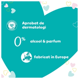 Șervețele umede pentru bebeluși Sensitive 6 pachete x 52 buc