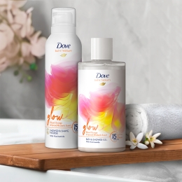 Spumă de duș și pentru ras Glow 200ml