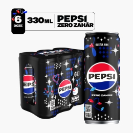 Băutură carbogazoasă Max zero zahăr doză 6x0.33l