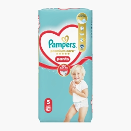 Scutece chiloțel Pants Premium Care Mega Box mărimea 5, 11-16kg, 50 buc