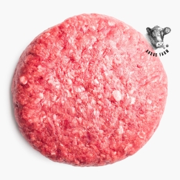 Hamburger de vită Angus 100% Grass-Fed, conținut scăzut de grăsimi, 200g