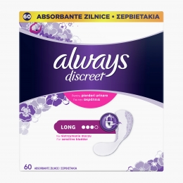 Absorbante zilnice pentru incontinența urinară Liners large 60 buc