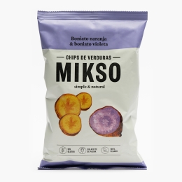 Chipsuri din cartofi dulci portocalii și violet, fără gluten 85g