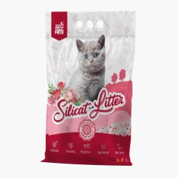 Așternut igienic pentru pisici, floral 3.8l