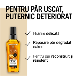 Ulei pentru păr foarte deteriorat Daily Oil Elixir 75ml