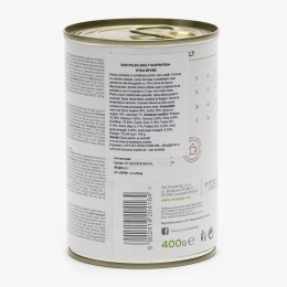 Hrană umedă pentru câini adulți, 400g, cu vită și iepure 