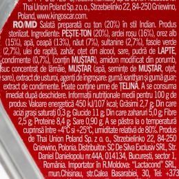 Salată cu ton în stil indian 220g