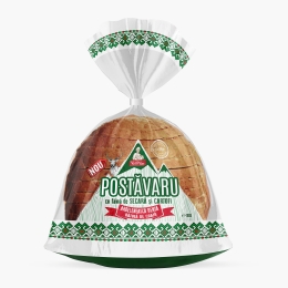 Pâine feliată cu făină de secară și cartofi Postăvaru, 1kg