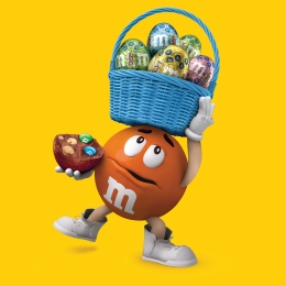 M&M'S - Ouă din ciocolată pungă Paște, Choco Eggs, 70g