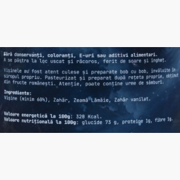 Dulceață de vișine 200g