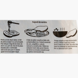 Pâine neagră cu maia 500g