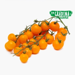Roșii cherry eco ciorchine, România (Buzău) 300g