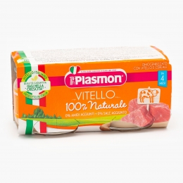 Piure din carne de vițel de la 4 luni 2x80g