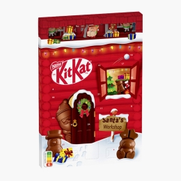 Calendar Advent cu napolitane învelite în ciocolată 208g