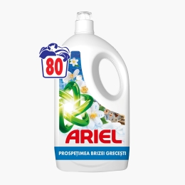Detergent de rufe lichid Breeze of Greek Island, 80 spălări, 3.6l