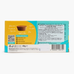 Cupe de ciocolată vegană, cu unt de arahide, fără zahăr și fără gluten, KetoCups, 2x20g