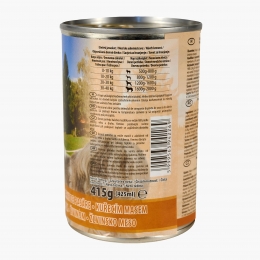 Hrană umedă integrală pentru câini adulți, 415g, cu carne pasăre