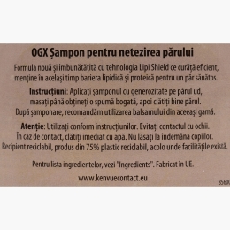 Șampon pentru netezirea părului 385ml
