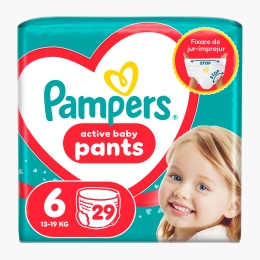 Scutece chiloțel Active Baby Pants Value Pack mărimea 6, 13-19kg, 29 buc