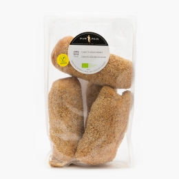 Pâine ciabatta cu maia și semințe de susan precoaptă, eco 4x135g