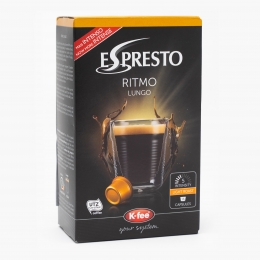 Capsule cafea Ritmo Lungo 16 băuturi 124g