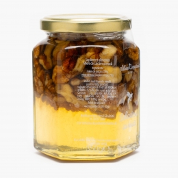 Miere de salcâm cu nucă 350g