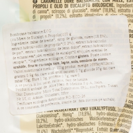 Drajeuri cu miere de eucalipt și propolis eco 100g