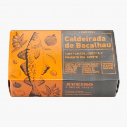 Tocăniță de cod în ulei de măsline 120g