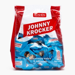 Napolitane cu cremă de cocos Johnny Krocker, 350g
