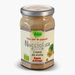 Cremă eco de alune Nocciolata Bianca 250g