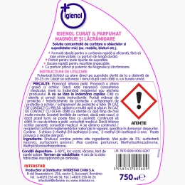 Soluție curățare Magnolie și Lăcrămioare 750ml