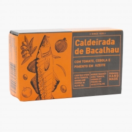 Tocăniță de cod în ulei de măsline 120g