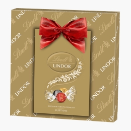 Bomboane de ciocolată asortate Xmas Lindor, 11 buc, 137g