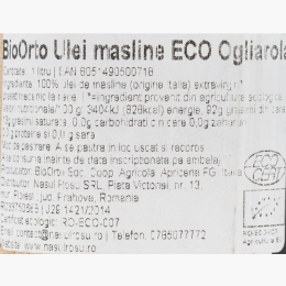 Ulei măsline extravirgin eco Ogliarola 1l