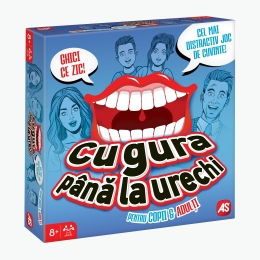 Joc de societate Cu gura până la urechi, +8 ani