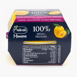 Mousse de mere și prune 200g (2x100g)